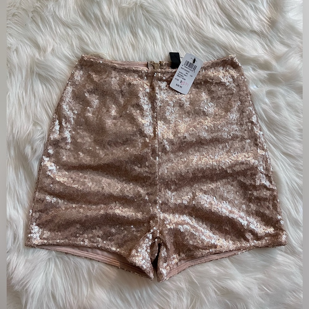 Sparkly shorts 😍
